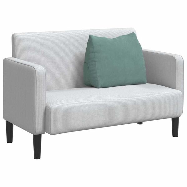 Poduszka oparciowa bawełniana, morska zieleń 60x50 cm - 51% taniej