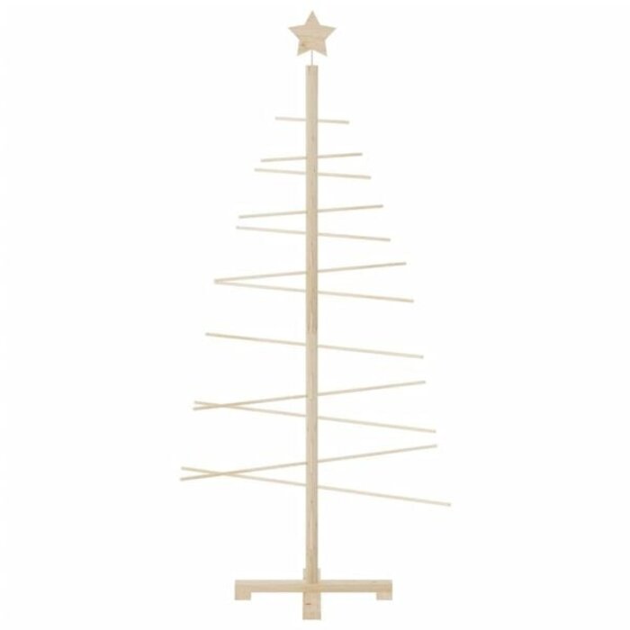 Drewniana choinka 150 cm z litej sosny - 68% taniej