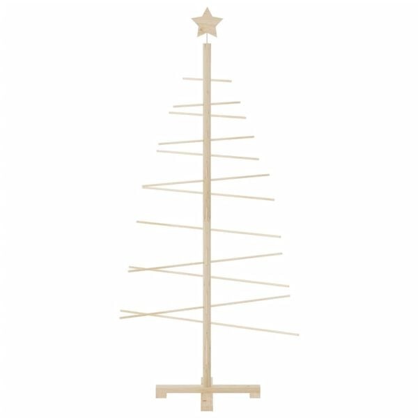 Drewniana choinka 150 cm z litej sosny - 68% taniej