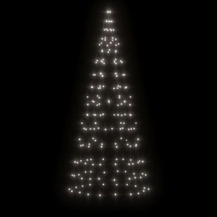 Choinka LED na maszt 180 cm, 200 diod - 65% taniej