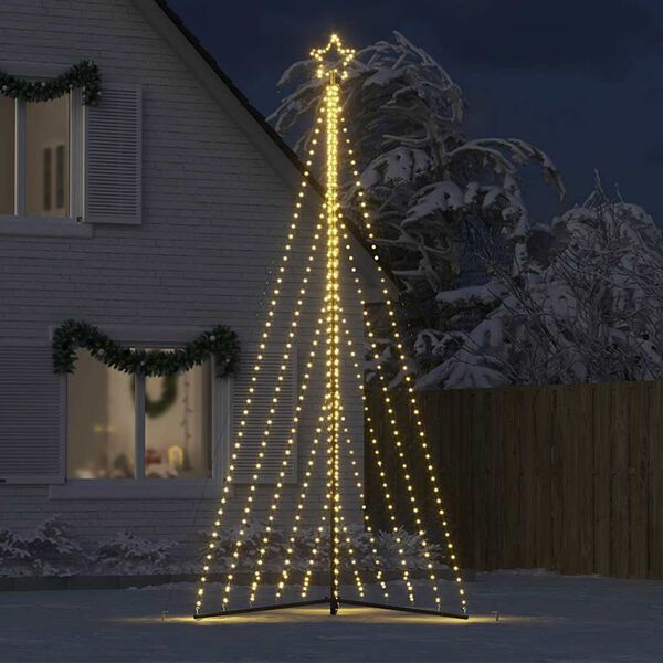 Choinka LED 400 cm 570 diod ciepła biel - 86% taniej