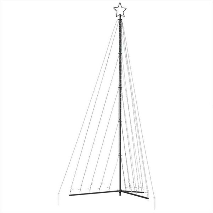 Choinka LED 400 cm 570 diod ciepła biel - 86% taniej