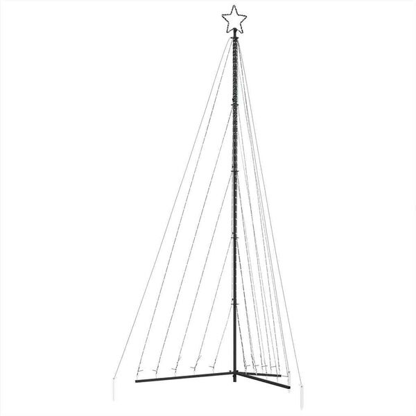Choinka LED 400 cm 570 diod ciepła biel - 86% taniej