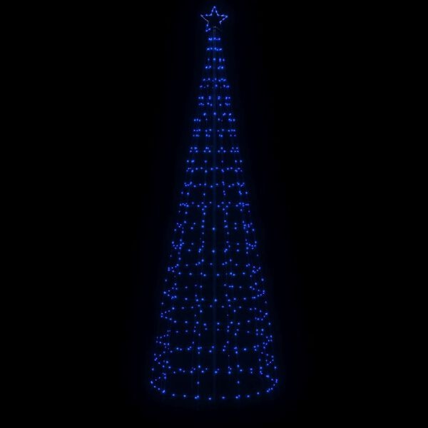 Choinka LED 300 cm z kolcami niebieska - 77% taniej