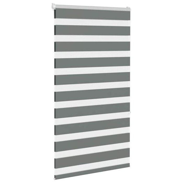 Vidaxl Roleta typu zebra 70x150 cm ciemnoszara - 50% taniej