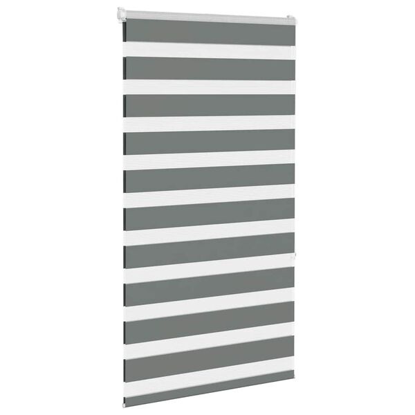 Vidaxl Roleta typu zebra 70x150 cm ciemnoszara - 50% taniej