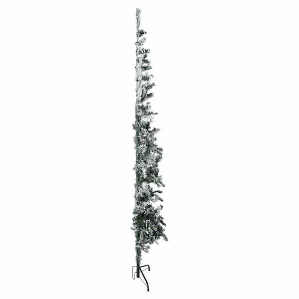 Półchoinka śnieżna 210 cm - wąska i elegancka - 31% taniej