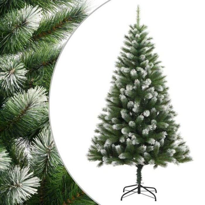 Ośnieżona choinka sztuczna 150 cm - 81% taniej