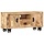 Szafka RTV z litego drewna mango 110x30x50 cm - 92% taniej