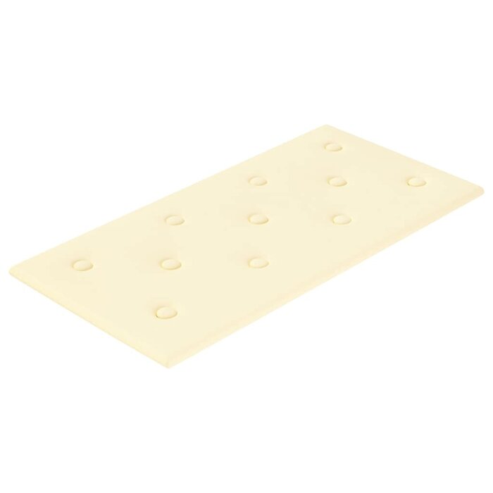 Panele ścienne dekoracyjne kremowe 12 szt. 2,16m2 - 60% taniej