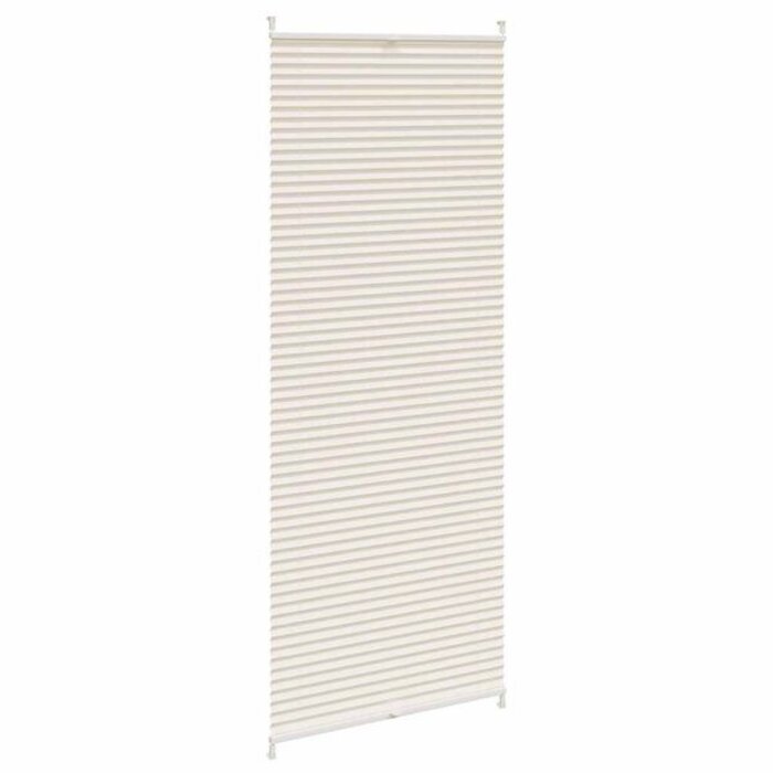 Roleta plisowana 70x200 cm kremowa - 58% taniej