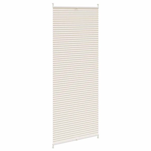 Roleta plisowana 70x200 cm kremowa - 58% taniej