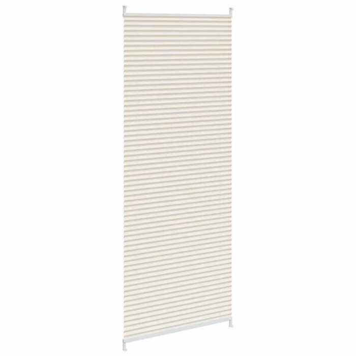 Roleta plisowana 70x200 cm kremowa - 58% taniej