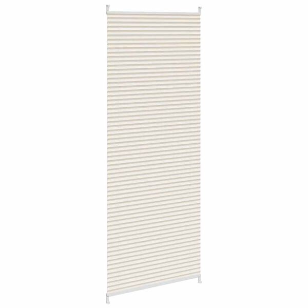 Roleta plisowana 70x200 cm kremowa - 58% taniej