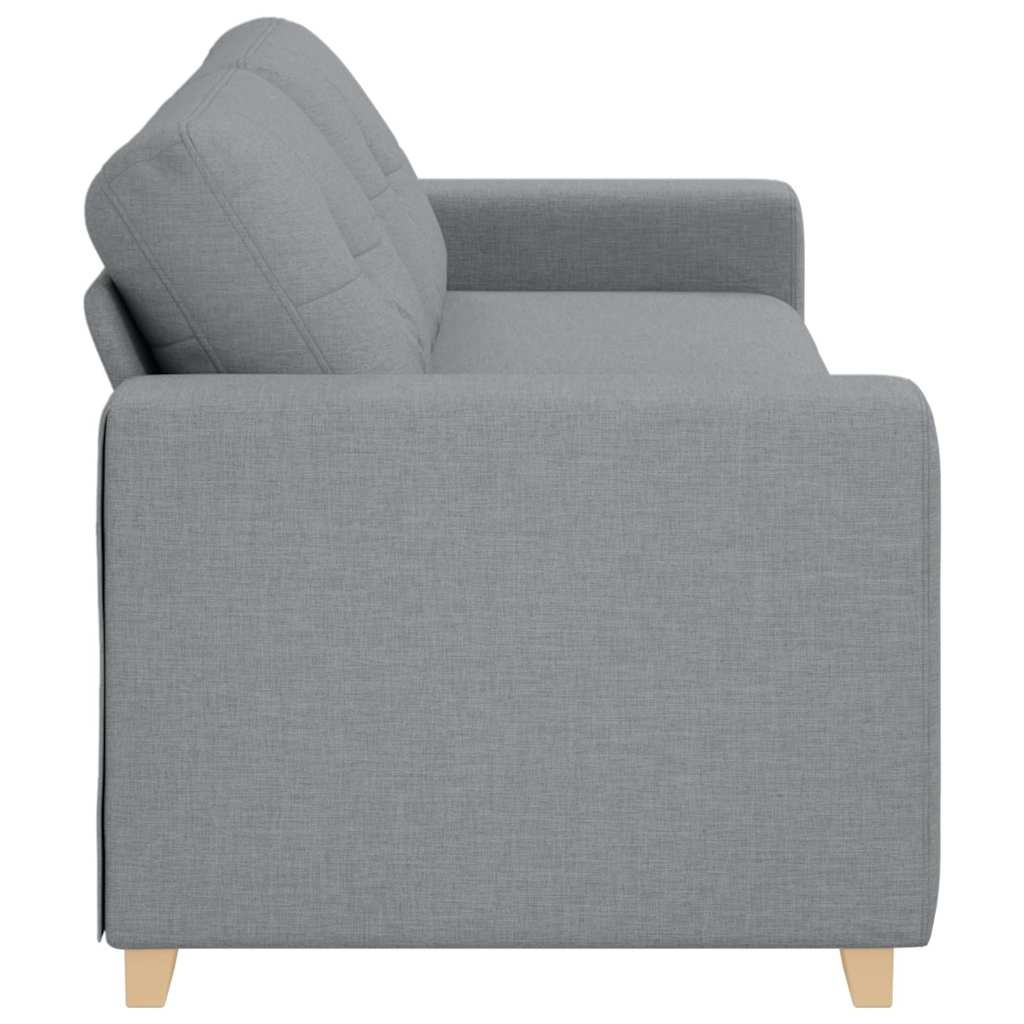 Nowoczesna sofa 3-osobowa 180 cm jasnoszara - 80% taniej