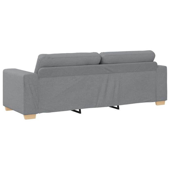 Nowoczesna sofa 3-osobowa 180 cm jasnoszara - 80% taniej