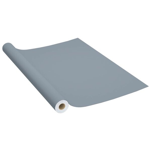 Vidaxl Folia samoprzylepna meblowa PVC 500x90 cm szara - 38% taniej