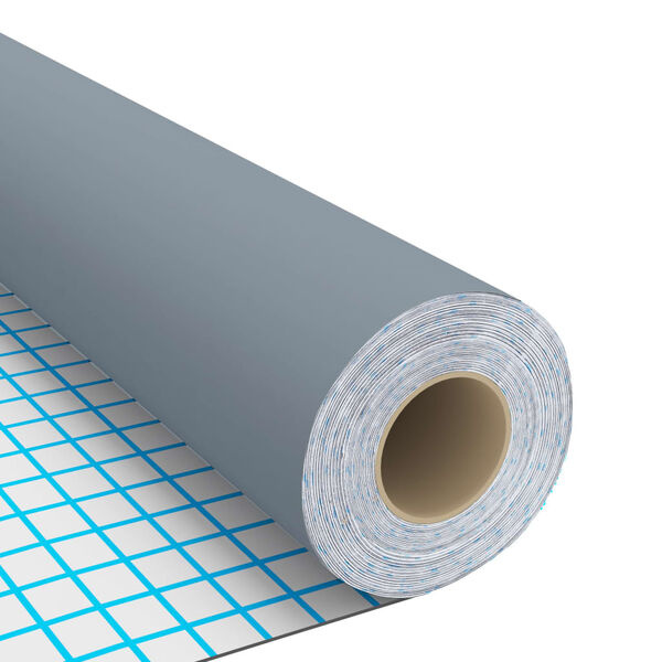 Vidaxl Folia samoprzylepna meblowa PVC 500x90 cm szara - 38% taniej