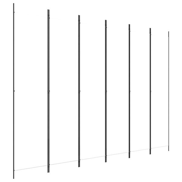 Parawan pokojowy 6-panelowy 300x220 cm biały - 80% taniej