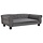 Luksusowa sofa dla psa 95x55 cm - szara - 74% taniej