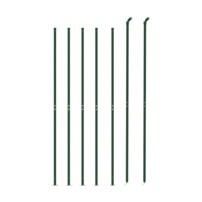 Ogrodzenie z siatki zielone 2x10 m - 85% taniej