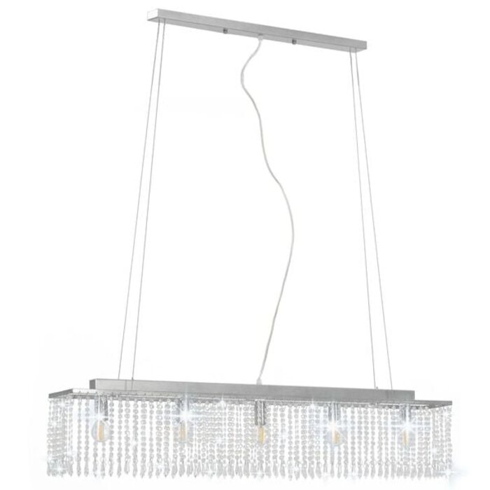Elegancka lampa sufitowa z kryształkami 104 cm - 83% taniej
