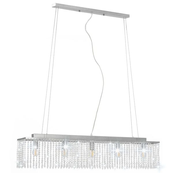 Elegancka lampa sufitowa z kryształkami 104 cm - 83% taniej