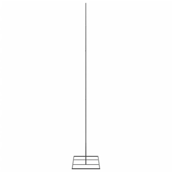 Nowoczesna metalowa choinka 180 cm czarna - 78% taniej