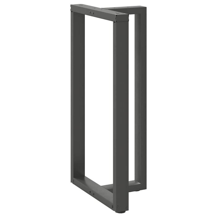 Nogi do stołu barowego w kształcie litery T, 60x110cm, antracyt - 86% taniej