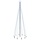 Choinka LED 300 cm 310 diod zimna biel - 68% taniej