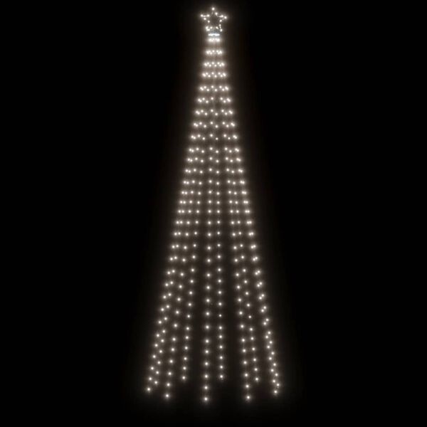 Choinka LED 300 cm 310 diod zimna biel - 68% taniej
