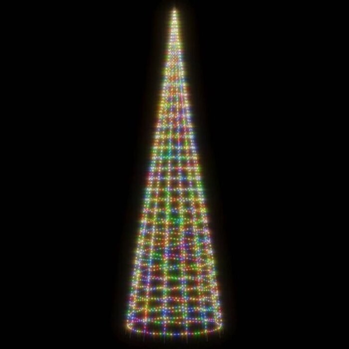 LED choinka na maszt 800 cm 3000 diod - 87% taniej