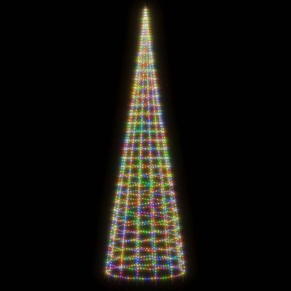 LED choinka na maszt 800 cm 3000 diod - 87% taniej
