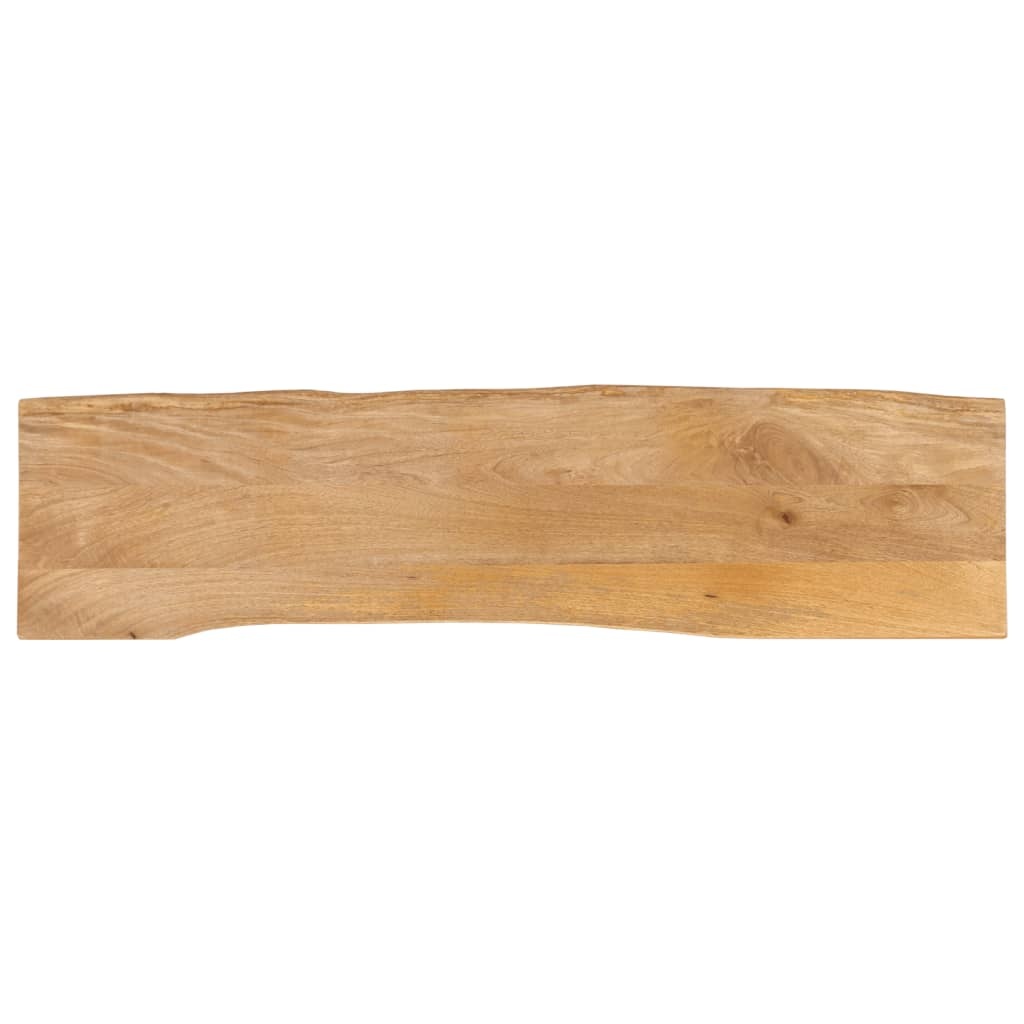 Blat stołu z litego drewna mango 180x40cm - 80% taniej