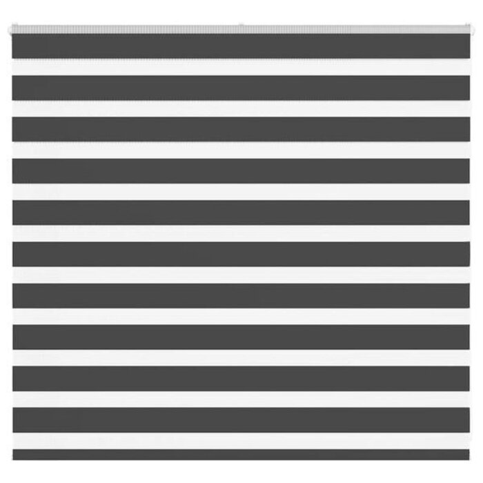 Roleta typu zebra 160x100 cm, czarna - 40% taniej