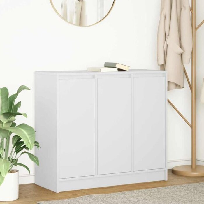 Biała komoda 85x34x76 cm - 76% taniej