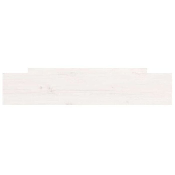 Szuflady pod łóżko z litego drewna 95x93 cm białe - 76% taniej