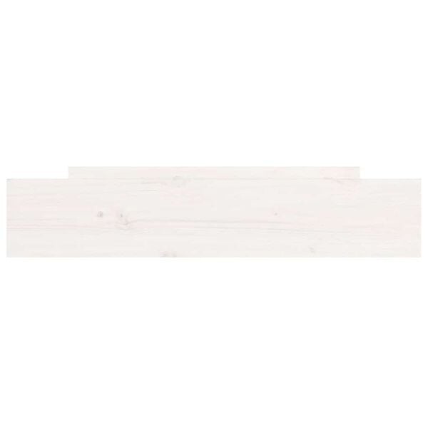 Szuflady pod łóżko z litego drewna 95x93 cm białe - 76% taniej