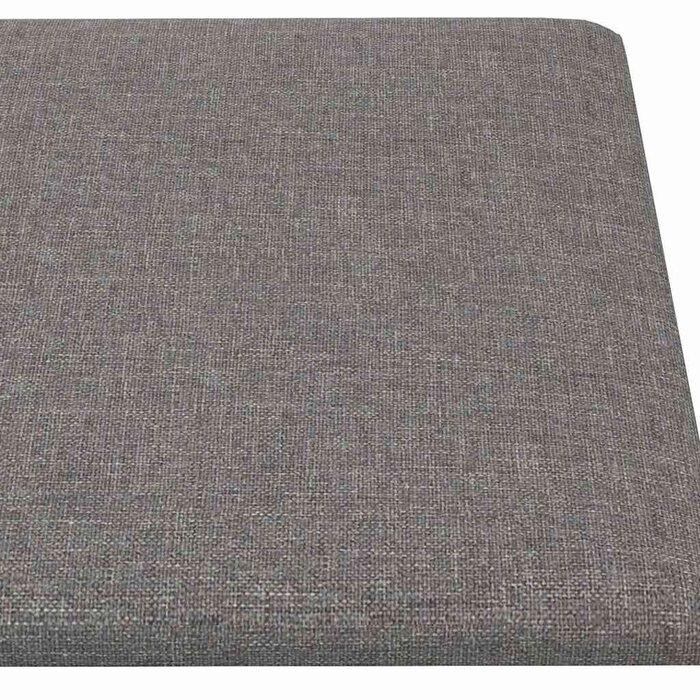 Zestaw 12 paneli ściennych 90x30 cm jasnoszare - 75% taniej