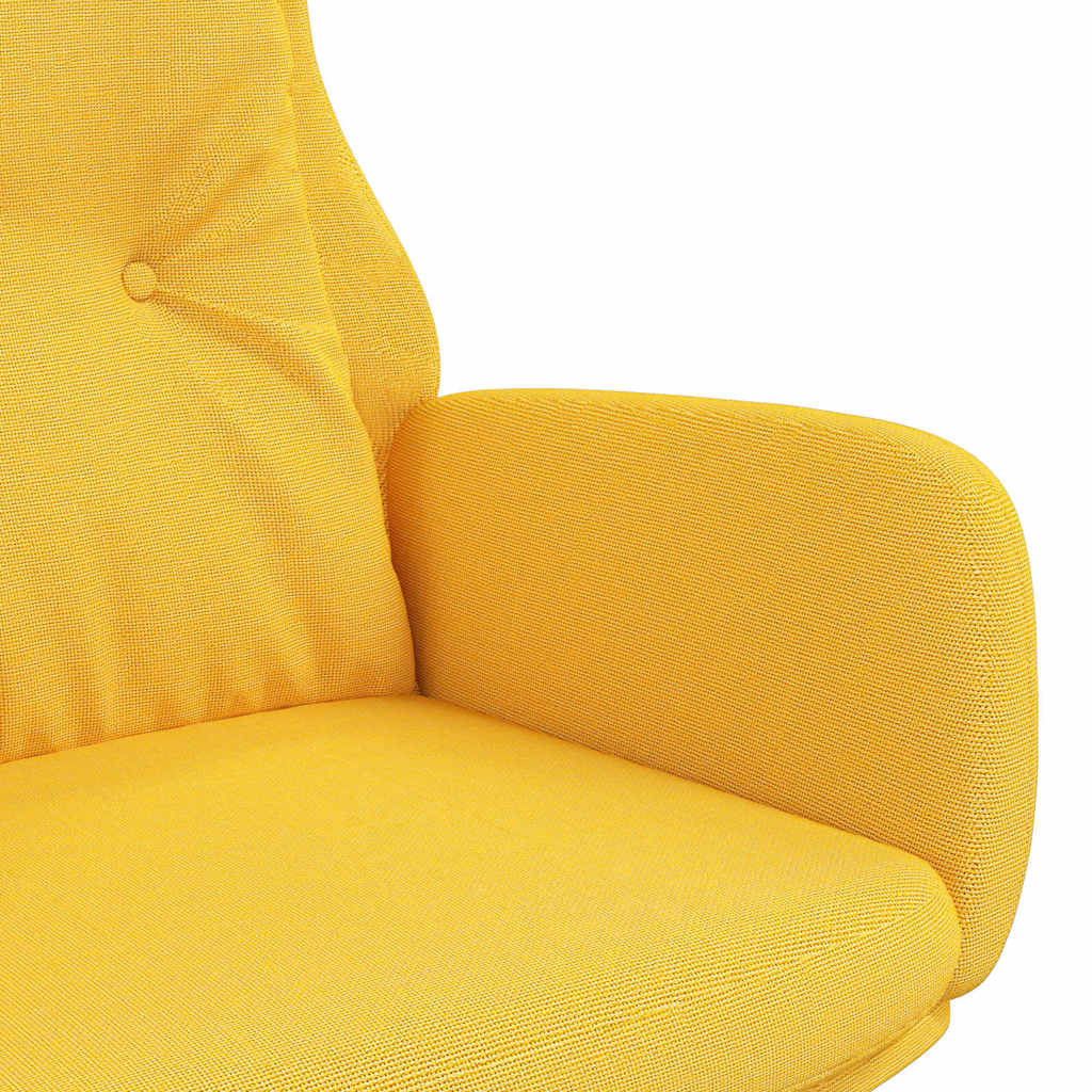 Musztardowy fotel wypoczynkowy 70x77x94 cm - 76% taniej