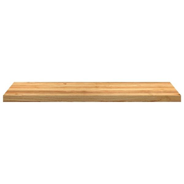 Zestaw 2 parapetów z litego drewna dębowego 110x40x2 cm - 79% taniej