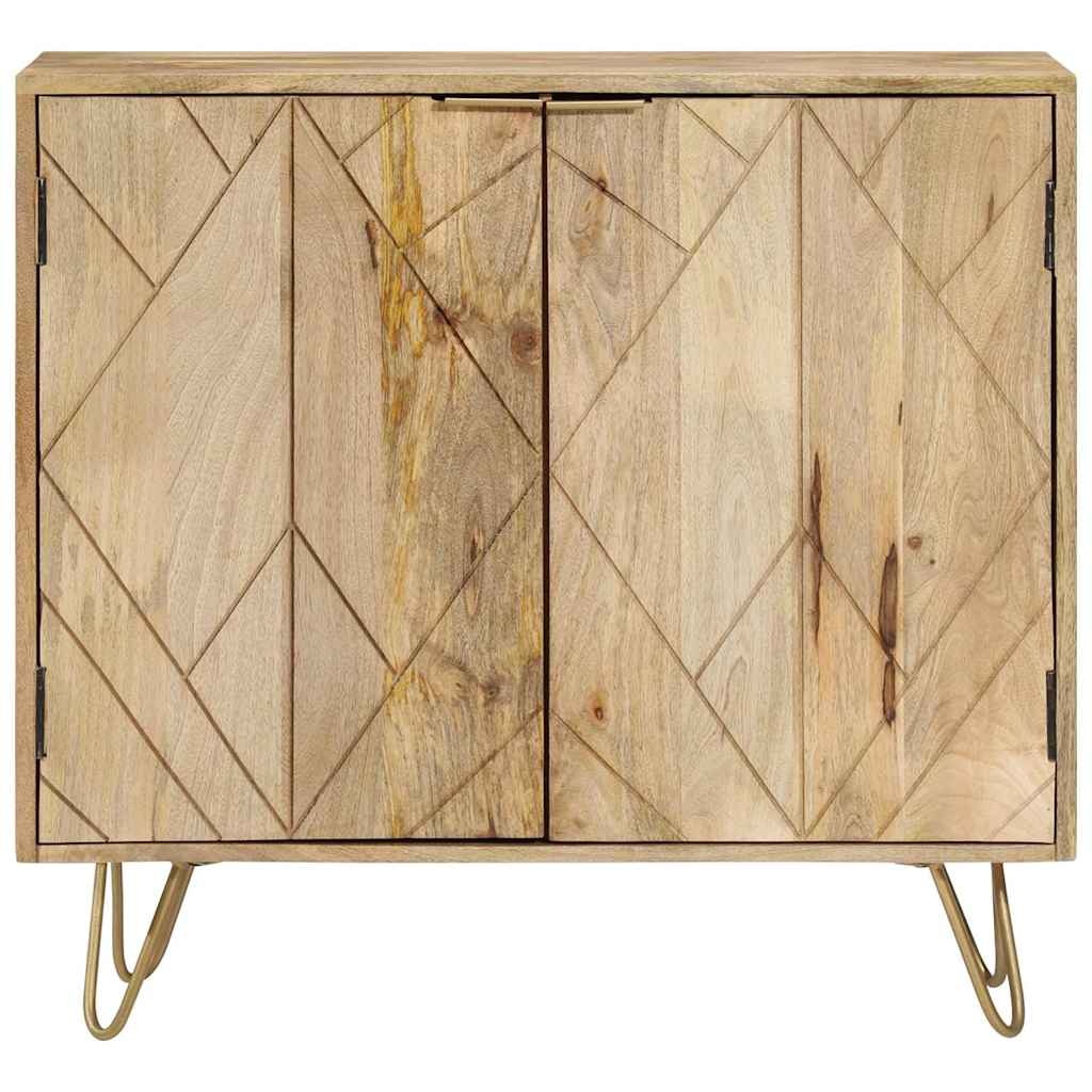 Vidaxl Komoda z litego drewna mango 80x30x75 cm - 77% taniej
