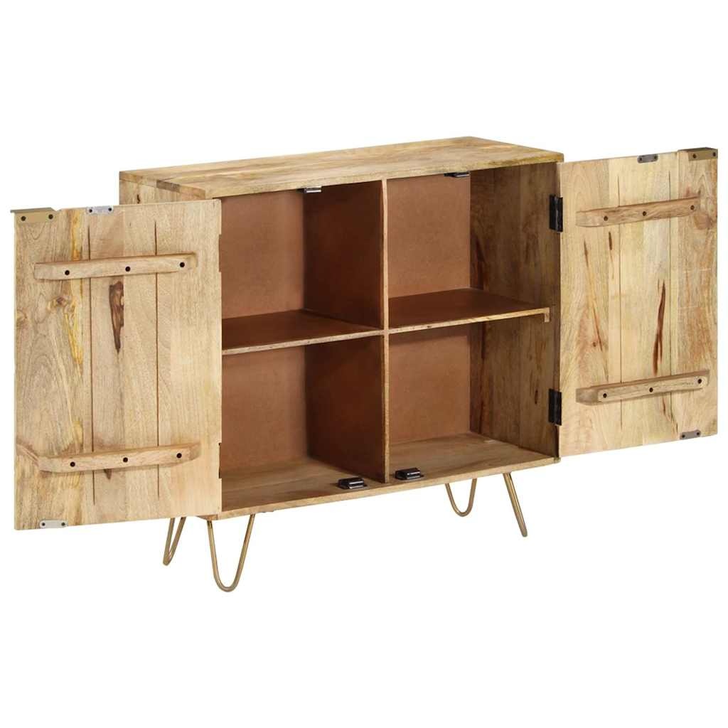 Vidaxl Komoda z litego drewna mango 80x30x75 cm - 77% taniej