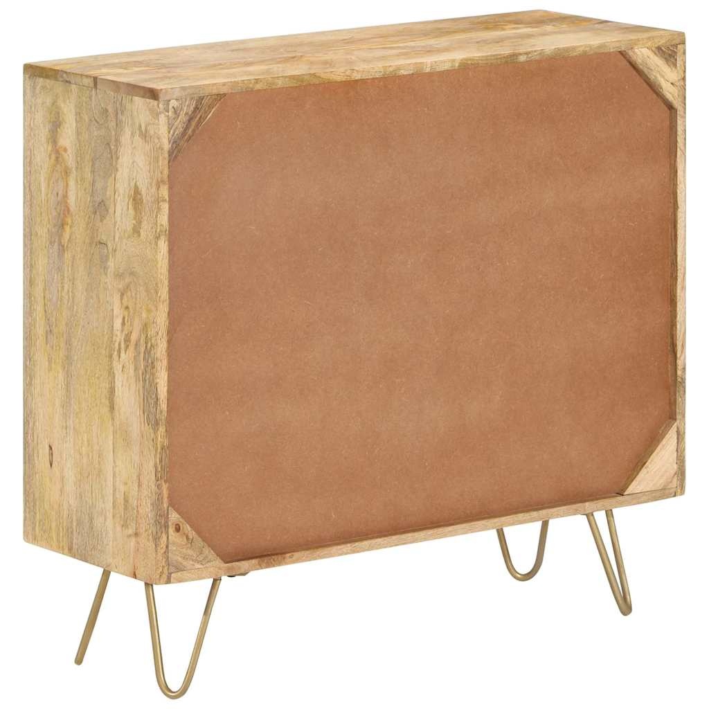 Vidaxl Komoda z litego drewna mango 80x30x75 cm - 77% taniej