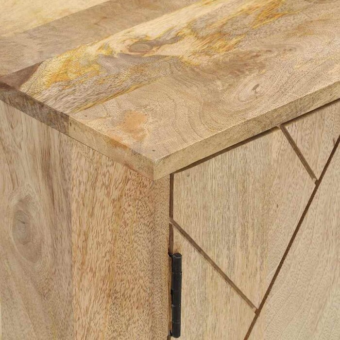 Vidaxl Komoda z litego drewna mango 80x30x75 cm - 77% taniej