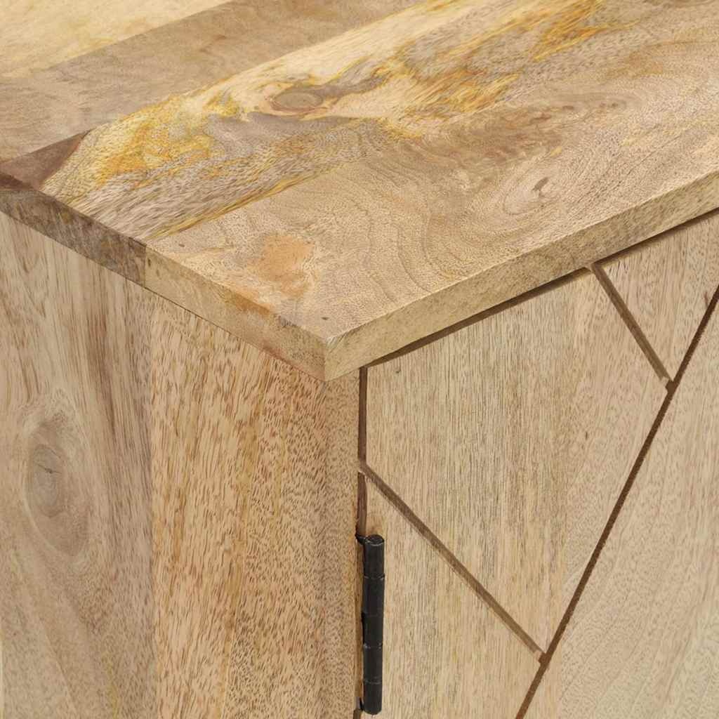 Vidaxl Komoda z litego drewna mango 80x30x75 cm - 77% taniej