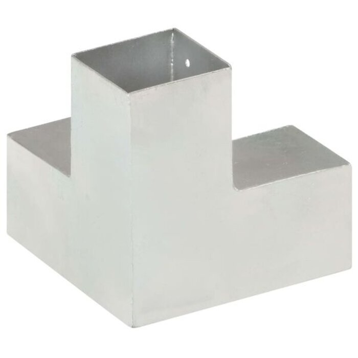 Złącza do słupków w kształcie litery Y 81x81 mm, stal ocynkowana - 70% taniej