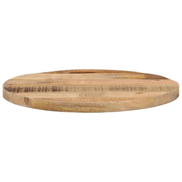 Okrągły blat z litego drewna mango 40x1,5 cm - 46% taniej
