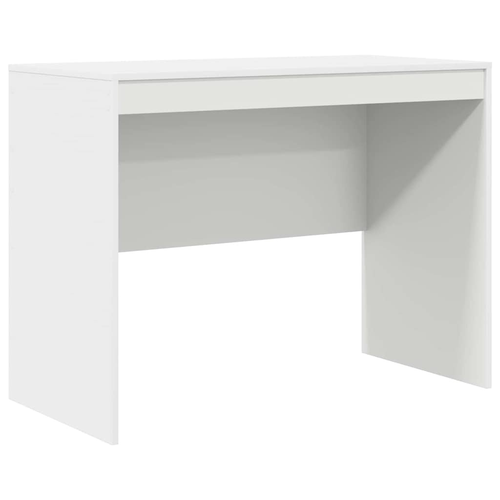 Nowoczesne białe biurko 100x50 cm - outlet - 78% taniej
