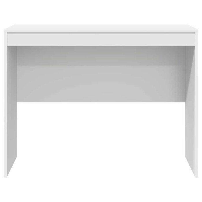 Nowoczesne białe biurko 100x50 cm - outlet - 78% taniej